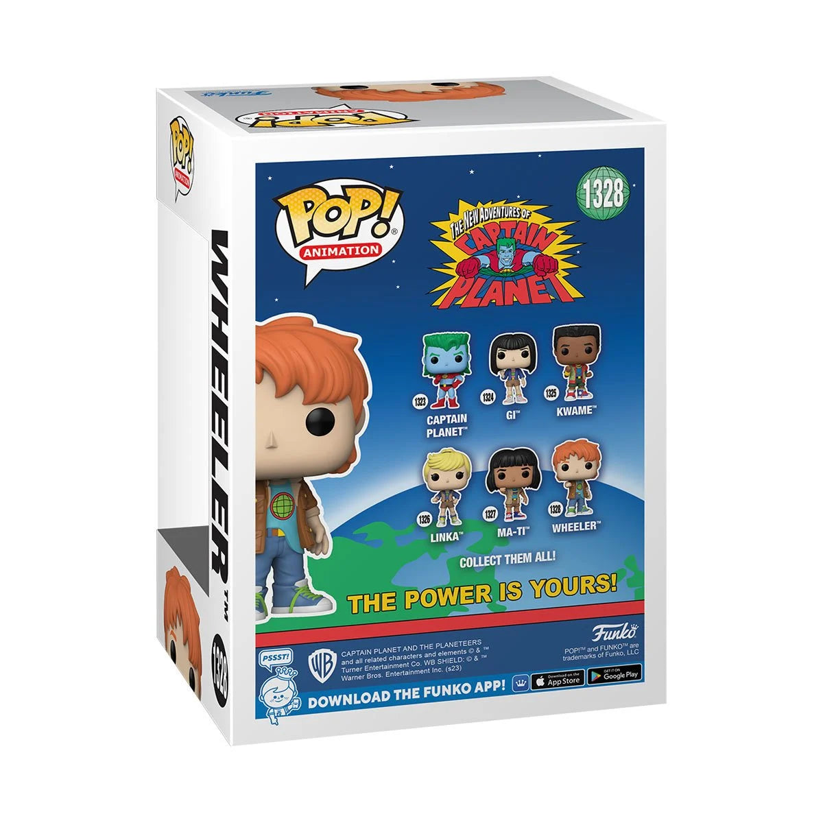 Captain Planet Wheeler Funko Pop! Vinyl Figure #1328