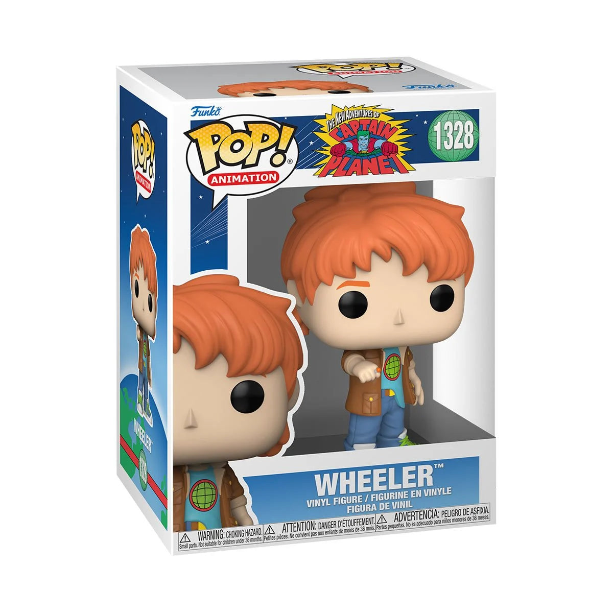 Captain Planet Wheeler Funko Pop! Vinyl Figure #1328