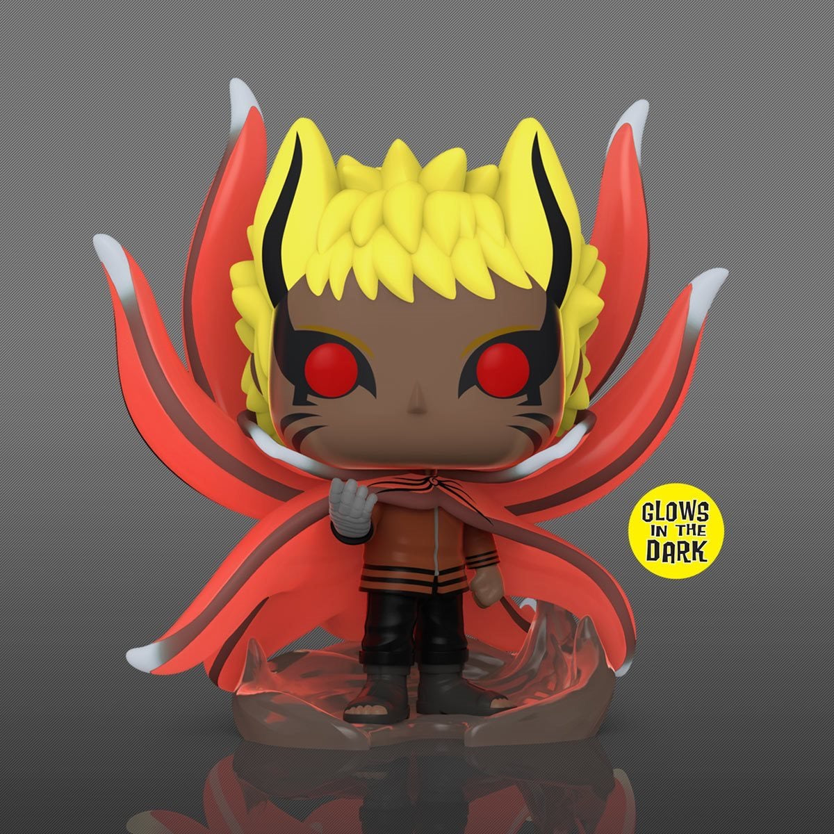 Boruto: Naruto Next Generations Naruto Baryon Mode Glow-in-the-Dark Super 6-Inch Pop! Vinyl Figure #1361 - AAA Anime Exc