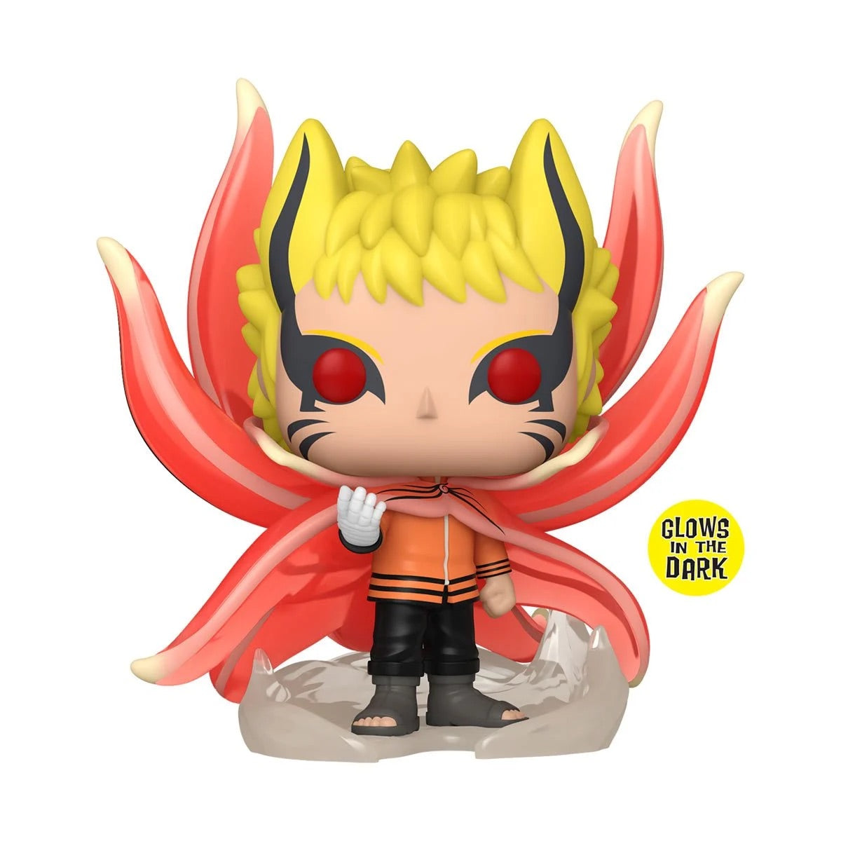 Boruto: Naruto Next Generations Naruto Baryon Mode Glow-in-the-Dark Super 6-Inch Pop! Vinyl Figure #1361 - AAA Anime Exc