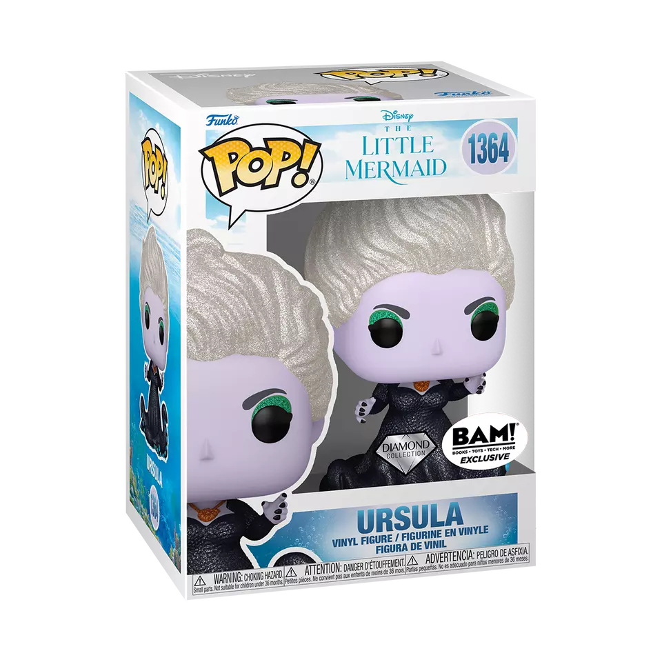 Ursula (Diamond Collection) Funko Pop! Little Mermaid Figure# 1364