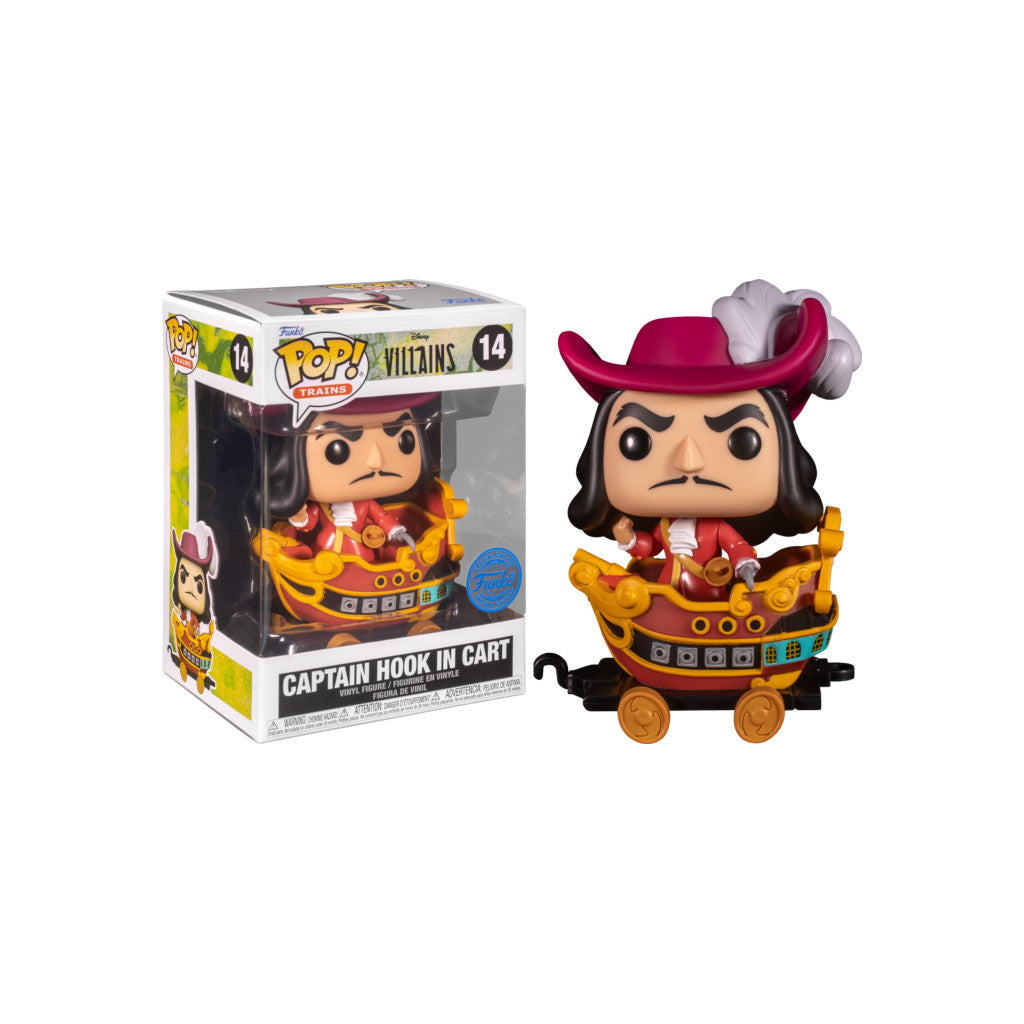 Captain Hook in Cart Funko Pop! Villains Figure# 14